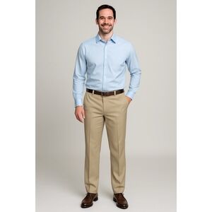 Dockers‎ Pants Mens 34x34 Khaki Straight Fit Chino Business Casual Preppy